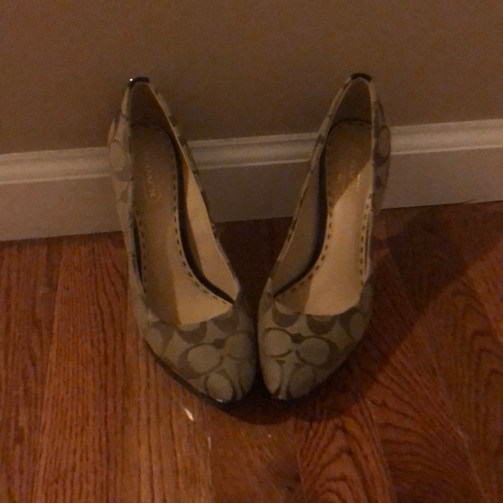 EUC Coach Stilettos size 6.5